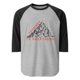 Redefine Your Path - Journey to Greatness Raglan Shirt - - T.shirts