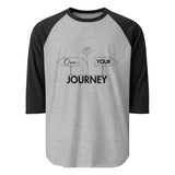 Personal Empowerment - Own Your Journey ¾ Sleeve Tee - - T.shirts