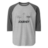 Personal Empowerment - Own Your Journey ¾ Sleeve Tee - - T.shirts