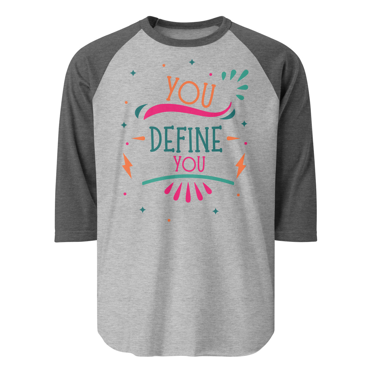 Own Your Identity - YOU DEFINE YOU Raglan Tee - - T.shirts