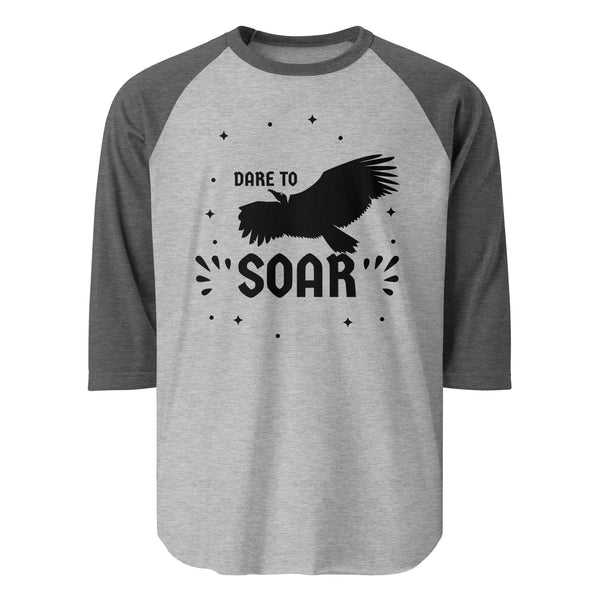 Dynamic "DARE TO SOAR" Motivational Shirt - - T-shirts