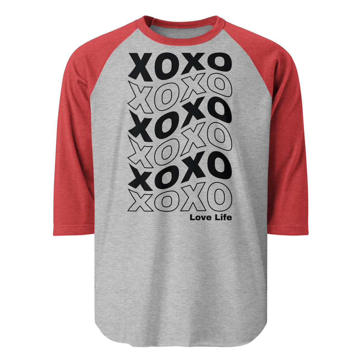 XO Pattern Motivational Shirt - - T.shirts