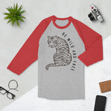 Empower Your Spirit - Tiger Freedom Tee - Heather Grey Heather Red - T-shirts