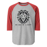 Heart of a Lion - Bold Statement T-Shirt - - T.shirts