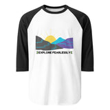 Explore Fearlessly - Adventurous Mountain T-Shirt - - T-shirts