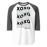 XO Pattern Motivational Shirt - - T.shirts