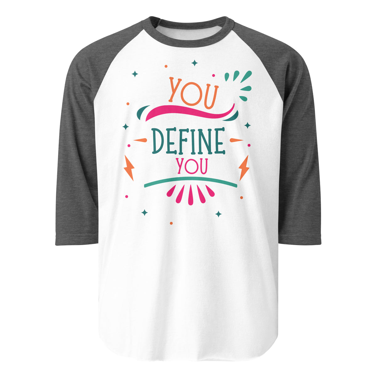 Own Your Identity - YOU DEFINE YOU Raglan Tee - - T.shirts