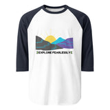 Explore Fearlessly - Adventurous Mountain T-Shirt - - T-shirts