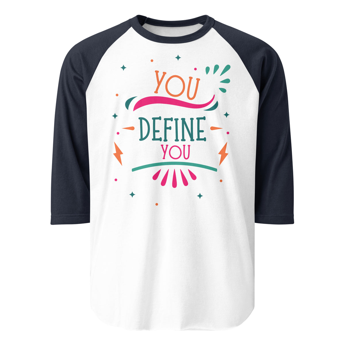 Own Your Identity - YOU DEFINE YOU Raglan Tee - - T.shirts