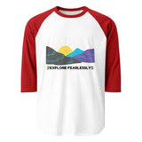 Explore Fearlessly - Adventurous Mountain T-Shirt - - T-shirts