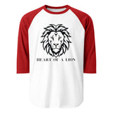 Heart of a Lion - Bold Statement T-Shirt - - T.shirts