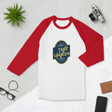 Leap Forward - TAKE CHANCES Inspirational Raglan - White Red - T-shirts