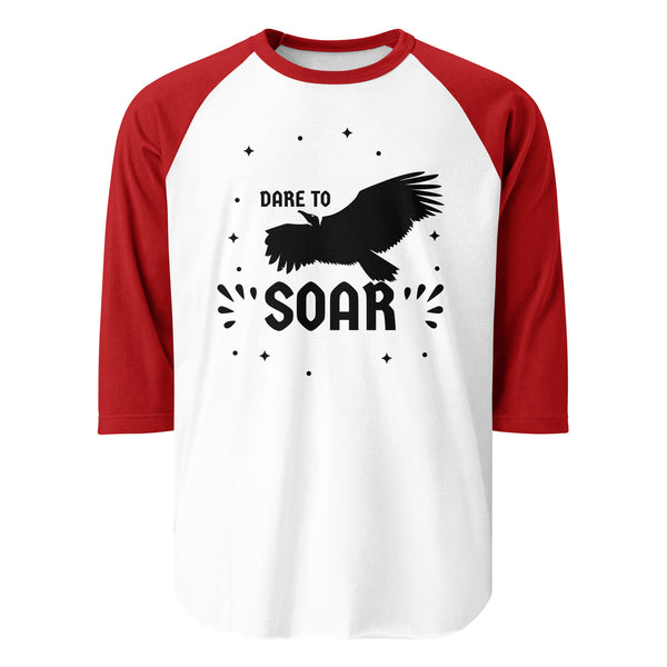 Dynamic "DARE TO SOAR" Motivational Shirt - - T-shirts