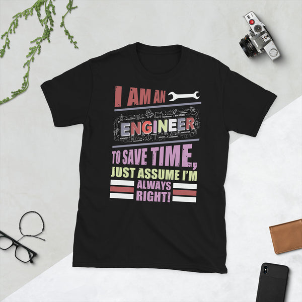 Engineering Wisdom - Always Right T-shirt - - T.shirts