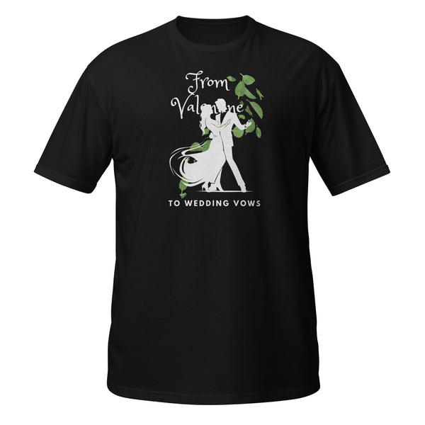 From Love's Beginning to Forever - A Story on a Shirt - Black - T-shirts