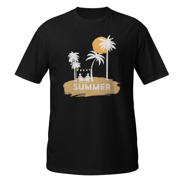 Sunset Bliss - Relive Summer Romance with Our Beach-Inspired Tee - - T-shirts