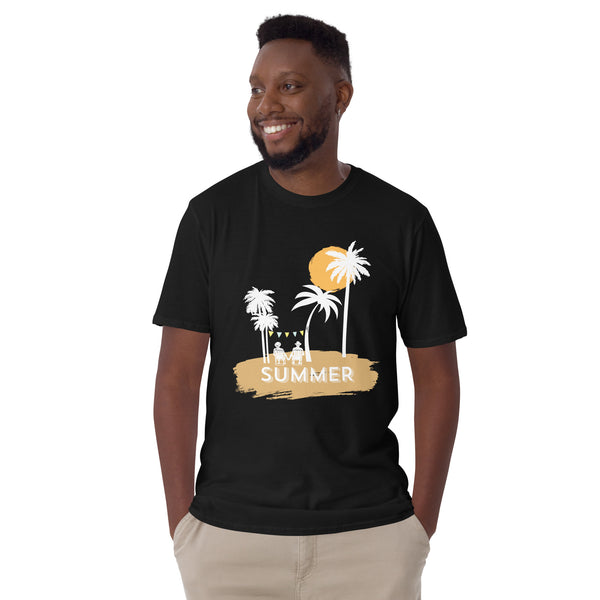 Sunset Bliss - Relive Summer Romance with Our Beach-Inspired Tee - - T-shirts