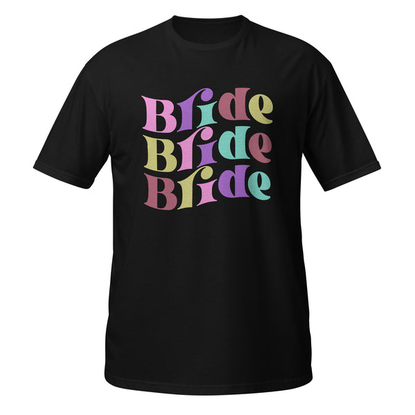 Bride Bliss - Celebrate Love with Every Wear - Black - T-shirts