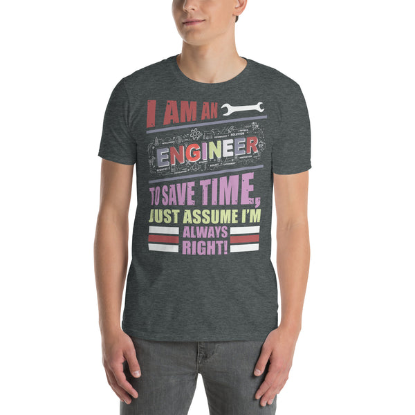 Engineering Wisdom - Always Right T-shirt - - T.shirts