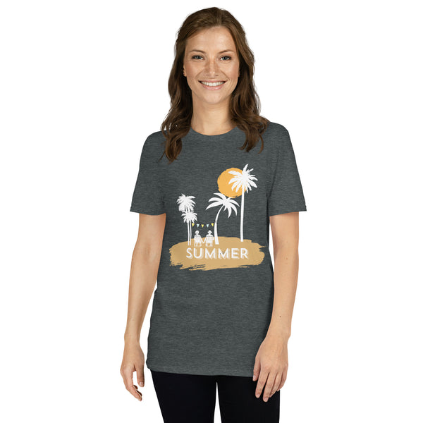 Sunset Bliss - Relive Summer Romance with Our Beach-Inspired Tee - - T-shirts