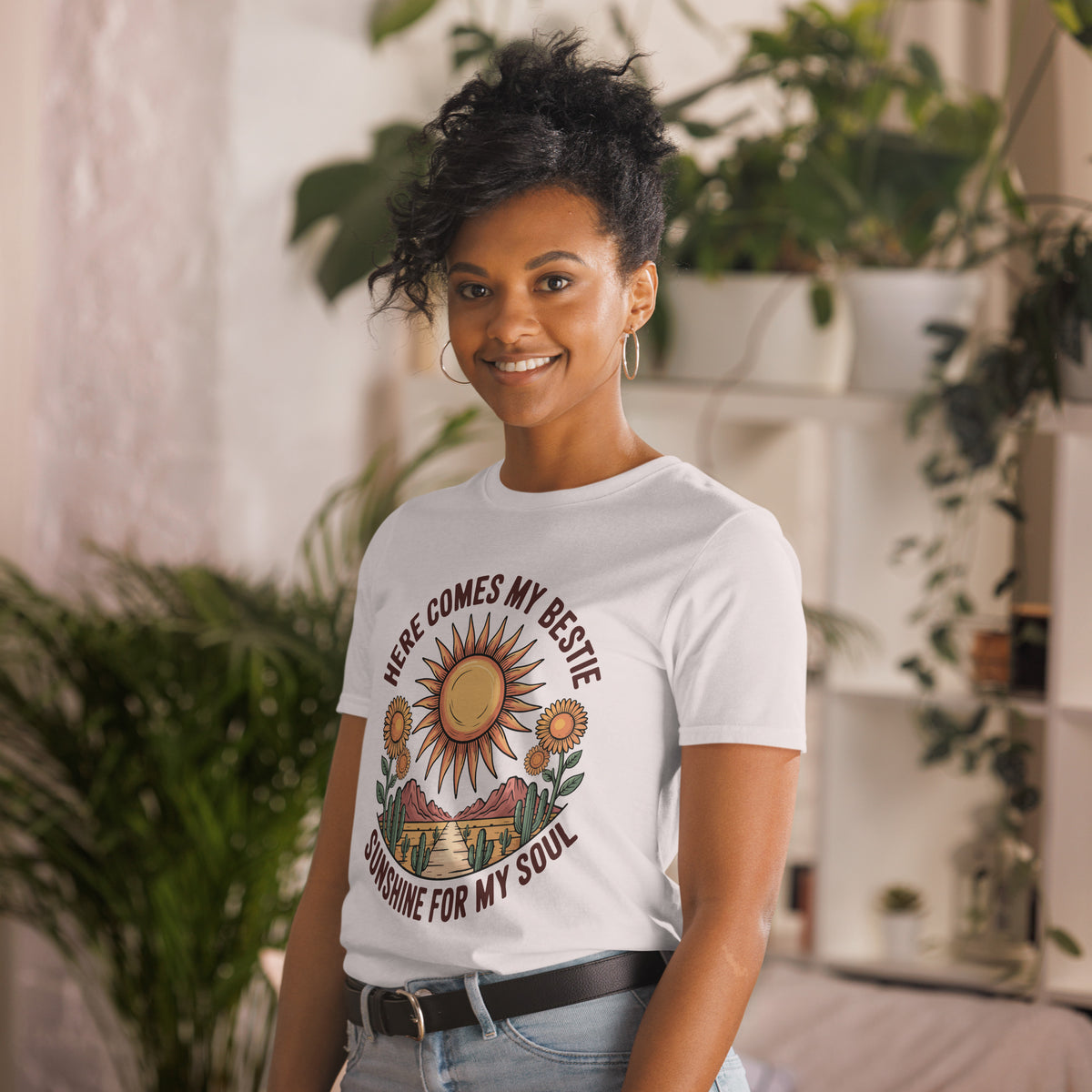 Desert Glow Bestie T-Shirt – A Memory to Wear - - T-Shirts