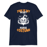 Pumpkin Grin Nurse Shirt - Halloween Fun - - Print Material