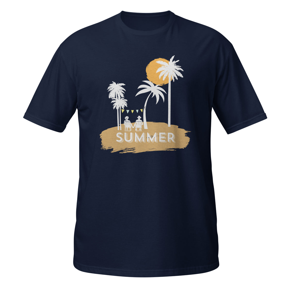 Sunset Bliss - Relive Summer Romance with Our Beach-Inspired Tee - - T-shirts