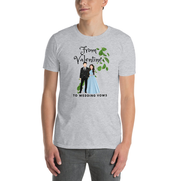 From Love's Beginning to Forever - A Story on a Shirt - - T-shirts