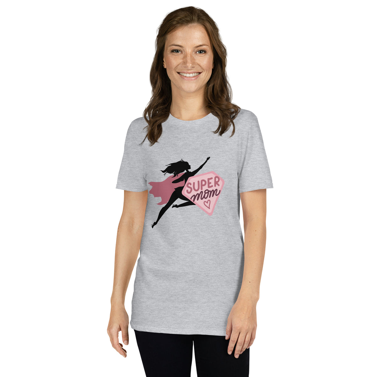 Superhero Mom - Unleash Your Inner Power with Our Tee - - Print Material