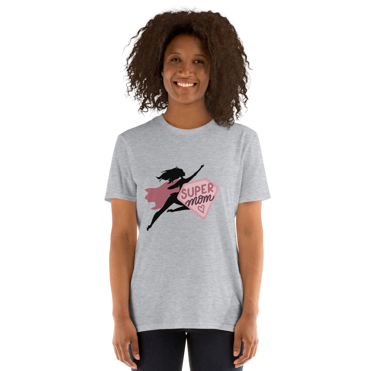 Superhero Mom - Unleash Your Inner Power with Our Tee - - Print Material