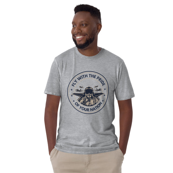 High-Flying Patriotism - Inspiring Pride in Every Flight - - T-Shirts