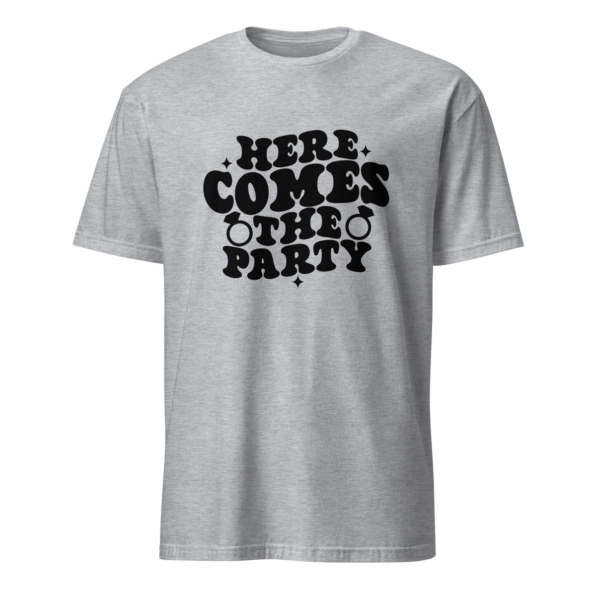 Party On - Express Your Festive Spirit with Our Dynamic Tee - - T-shirts