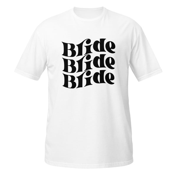 Bride Bliss - Celebrate Love with Every Wear - White - T-shirts