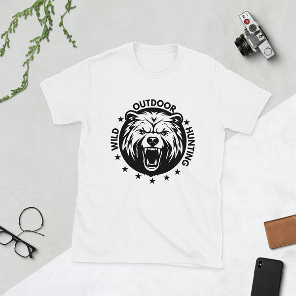 Roar of the Wild - Embrace Adventure with Our Outdoor Hunting Tee - - Print Material