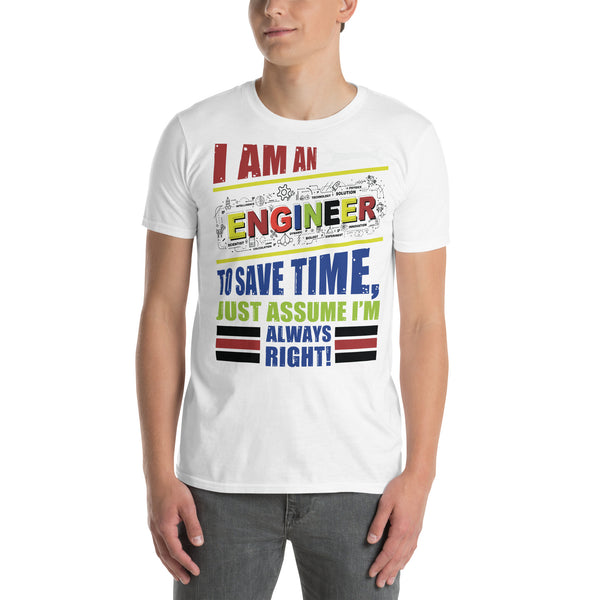 Engineering Wisdom - Precision Perfected T- Shirt - - T-shirts