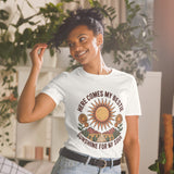 Desert Glow Bestie T-Shirt – A Memory to Wear - White - T-Shirts