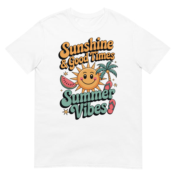 Feel-Good Summer Shirt – Gift of Smiles - - T-Shirts