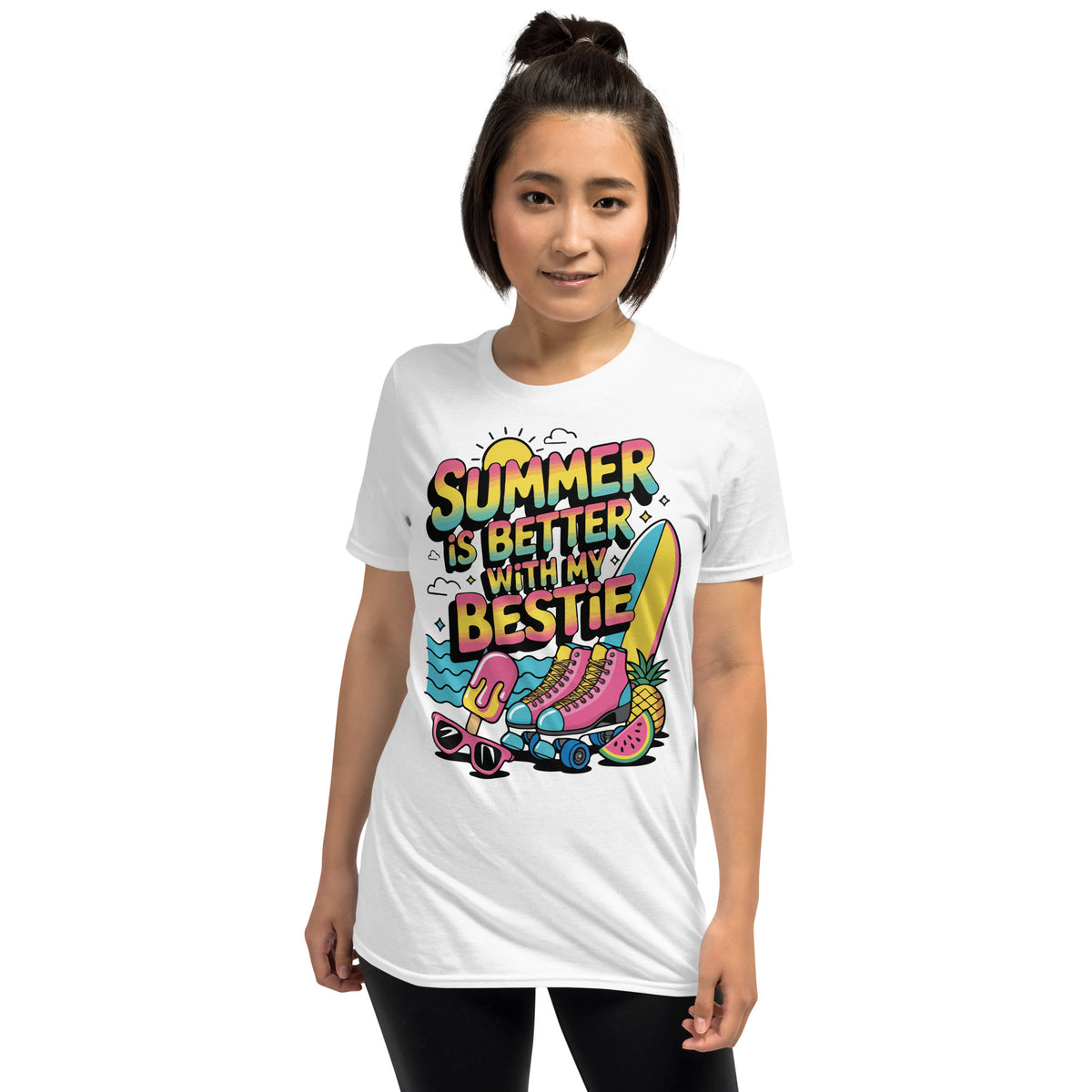 My Bestie Summer Shirt – Perfect BFF Gift - White - T-Shirts