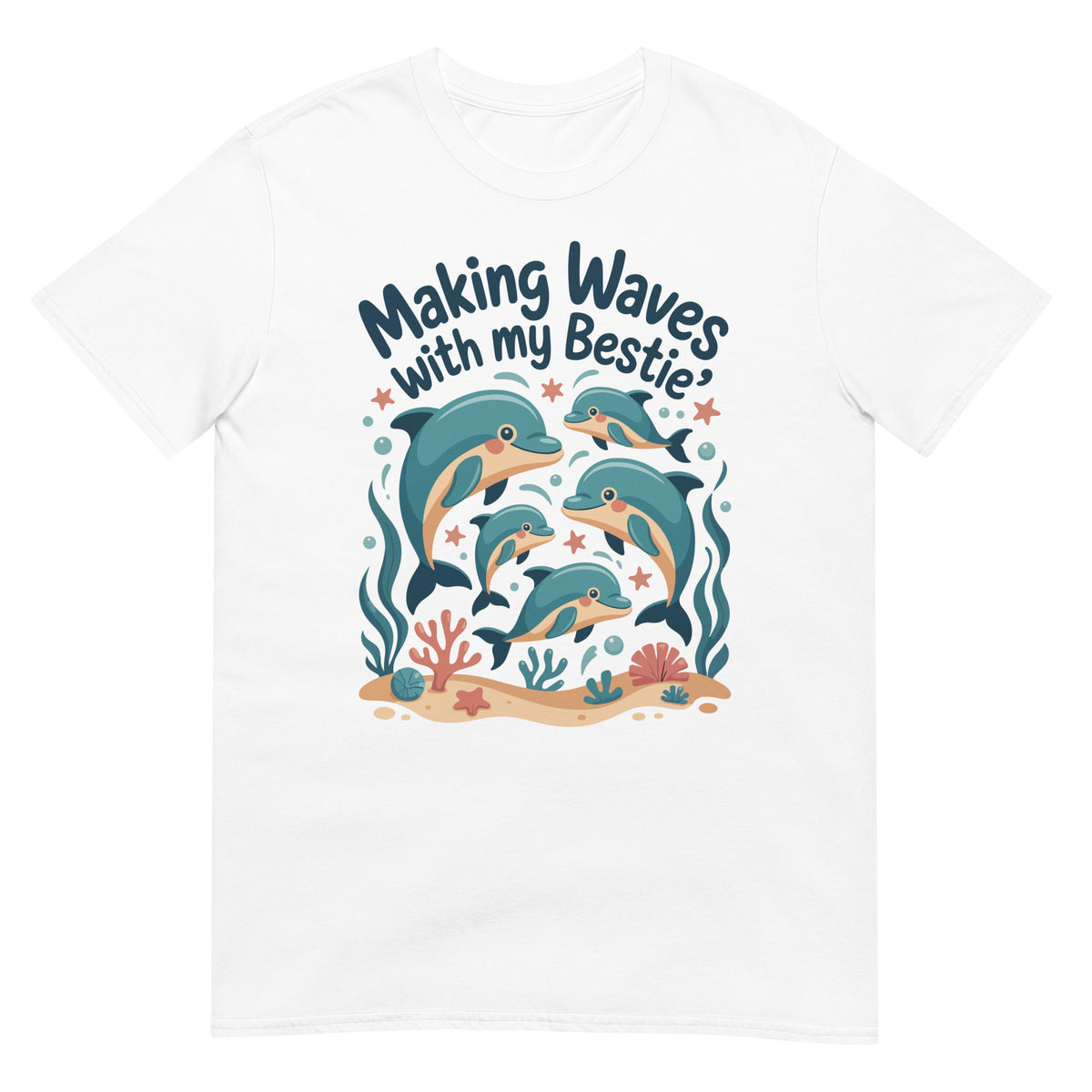 Ocean Vibes T-Shirt – Gift for Your Best Friend - - T-Shirts