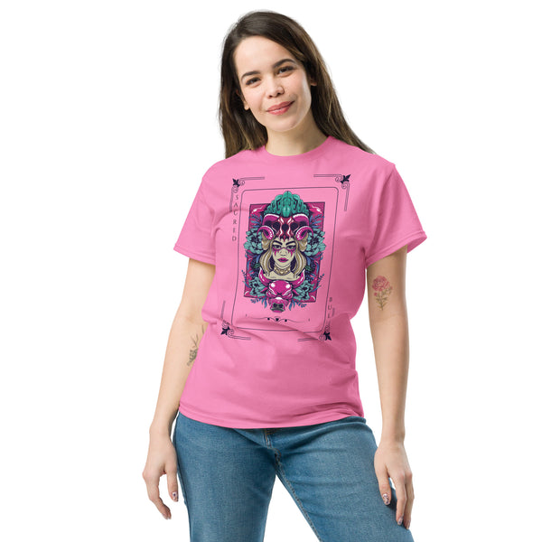 Sacred Bull Unisex Classic Tee - Mystical and Vibrant Design - - T-shirts