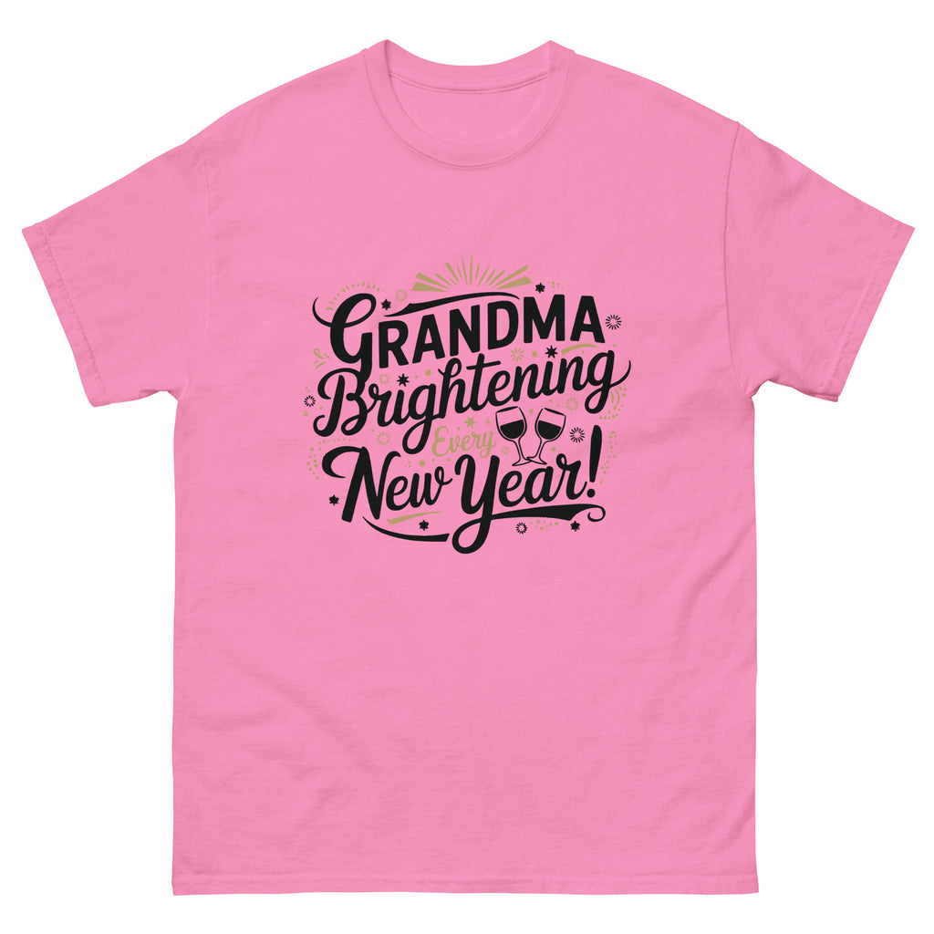 Grandma’s New Year Spark - Brighten the Celebration! - Azalea - T-Shirts