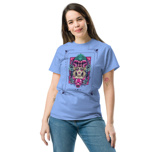 Sacred Bull Unisex Classic Tee - Mystical and Vibrant Design - - T-shirts