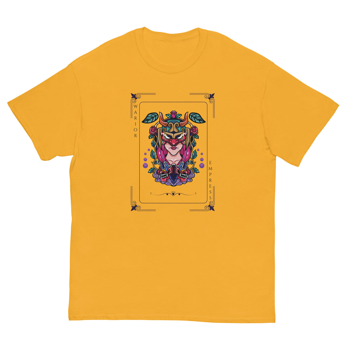 Warrior Empress Classic Tee – Bold Artistry & Emotional Resonance - - T-shirts