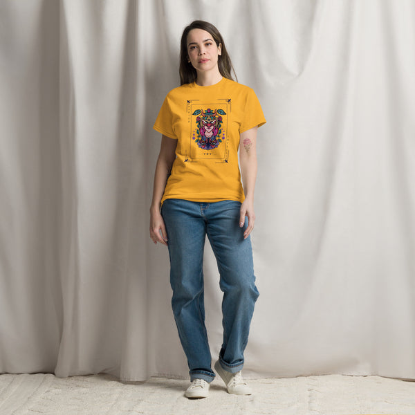 Warrior Empress Classic Tee – Bold Artistry & Emotional Resonance - Gold - T-shirts