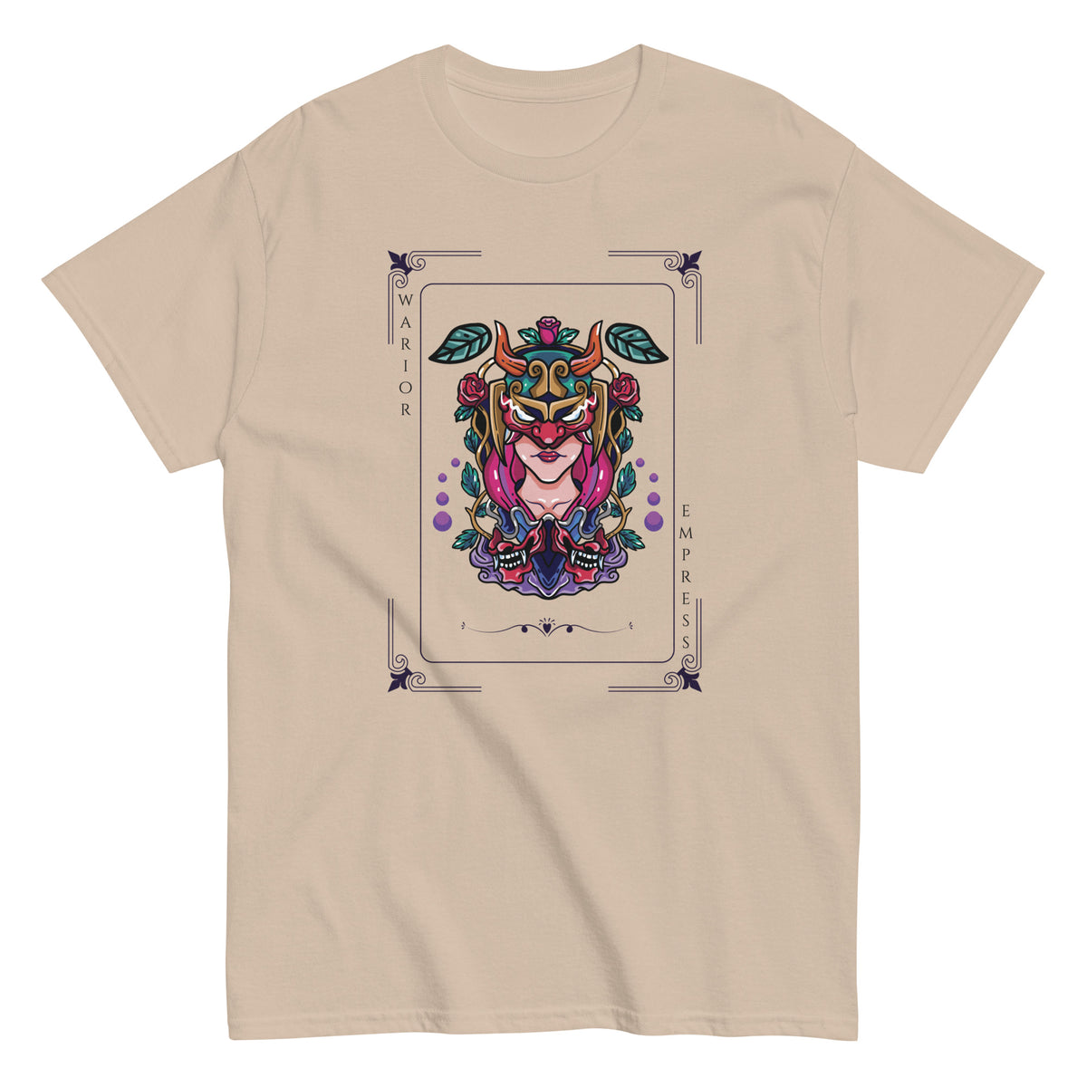 Warrior Empress Classic Tee – Bold Artistry & Emotional Resonance - - T-shirts