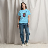 Warrior Empress Classic Tee – Bold Artistry & Emotional Resonance - Sky - T-shirts