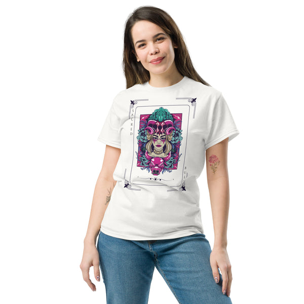 Sacred Bull Unisex Classic Tee - Mystical and Vibrant Design - - T-shirts