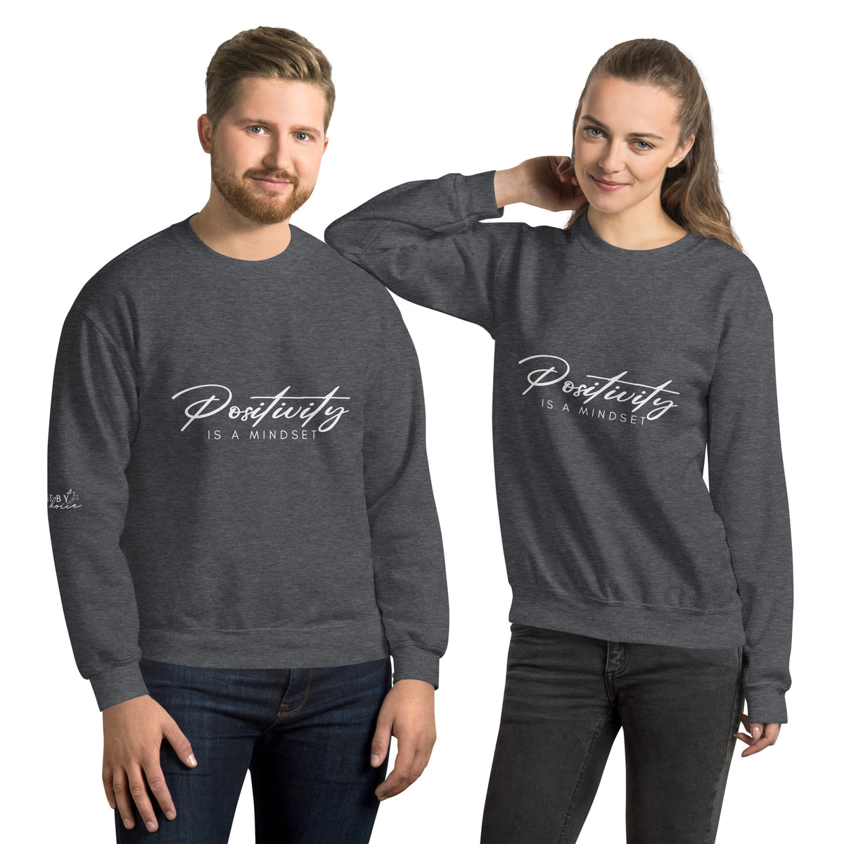 Mindset & Mood - Positivity Unisex Sweatshirt - -