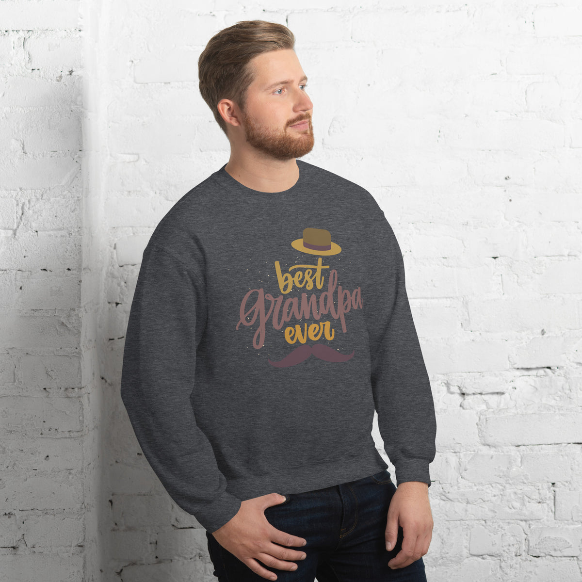 Stylish Tribute to the Best Grandpa - - Sweatshirts