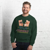 Wreath of Warmth - Celebrate the Holidays in Style - - Sweatshirts